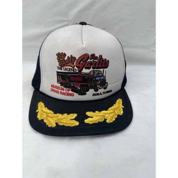 Big Daddy Don Garlits Museum Of Drag Racing Trucker Hat Ball Cap - Picture 1 of 4
